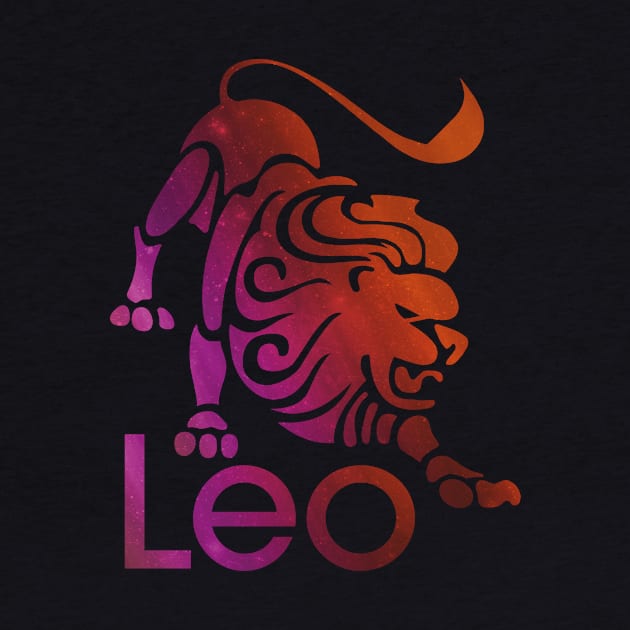 Leo Galaxy Zodiac Sign by snapoutofit